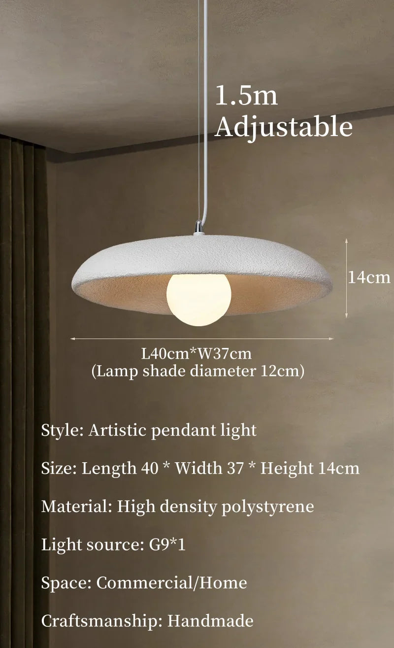 Afralia™ Wabi Sabi Retro Restaurant Chandelier Bar Table Tea Room Lighting Fixtures