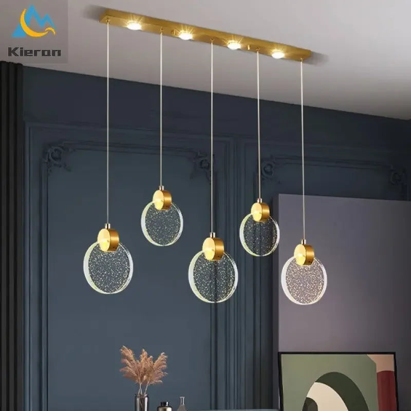 Afralia™ Crystal LED Chandelier for Modern Home Decor and Lighting