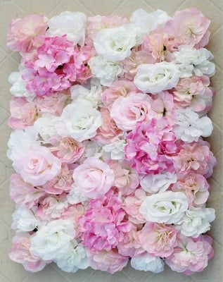 Afralia™ Silk Rose Flower Wall Decor Champagne Artificial Wedding Backdrop