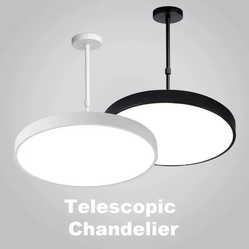 Afralia™ Nordic Circle Pendant Light Chandelier for Living & Dining Room