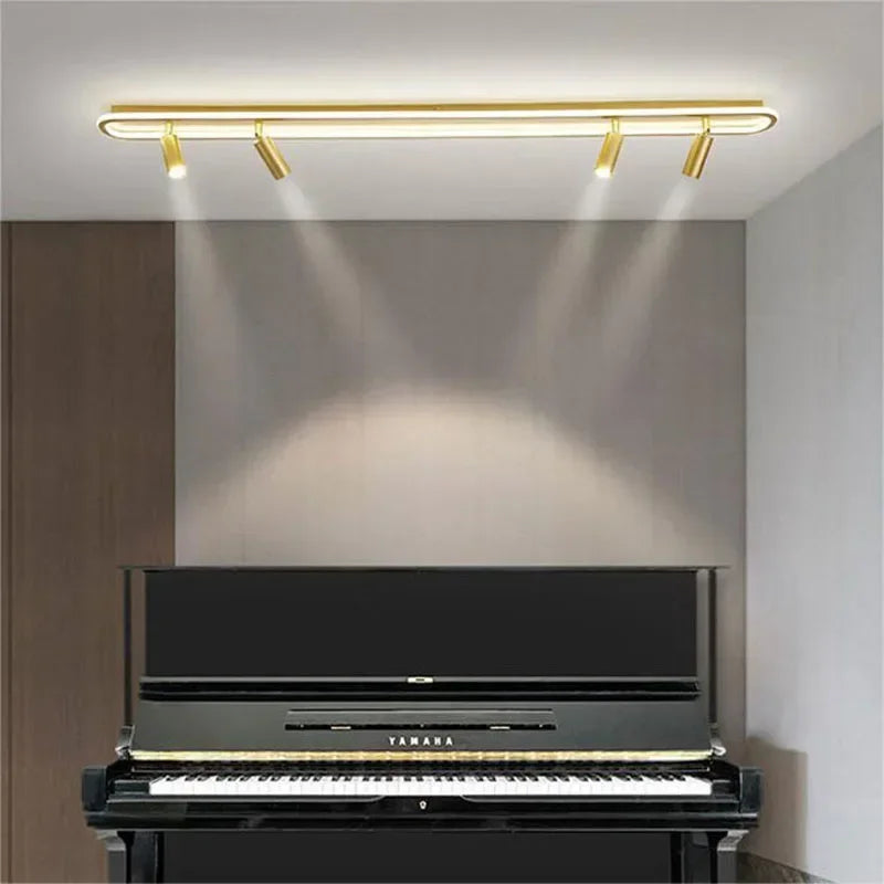 Afralia™ Modern LED Ceiling Lamp for Home Decor Indoor Light Fixture