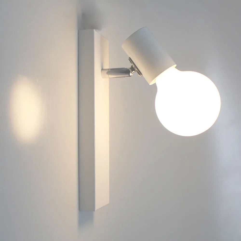 Afralia™ Nordic Vintage Wrought Iron Wall Lamp Sconce for Bedroom Living Room Decor