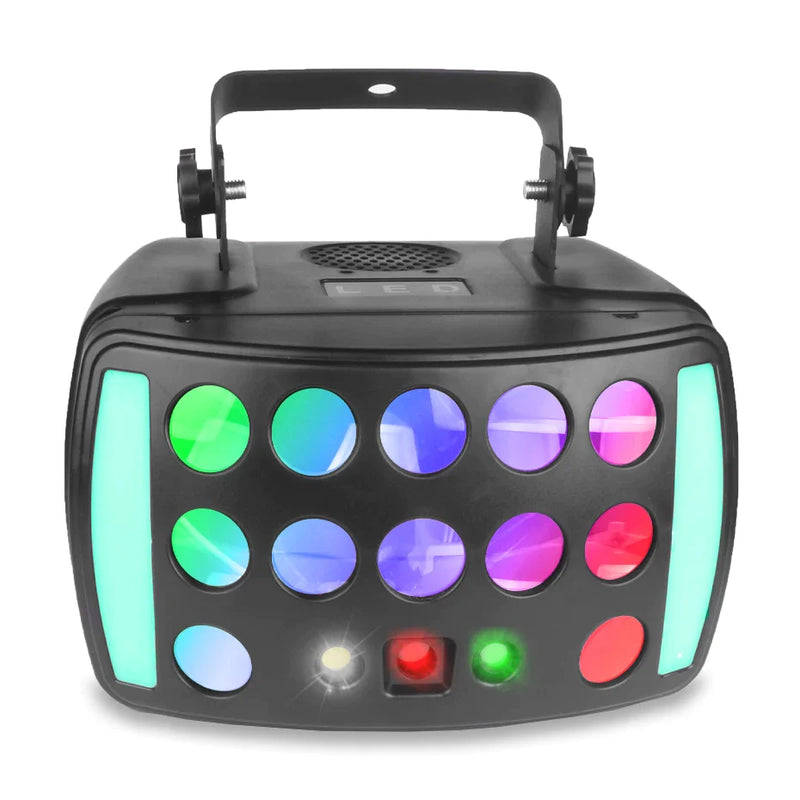 Afralia™ Disco Derby Beam 4IN1 Laser Strobe Light for Party Wedding Club Dance