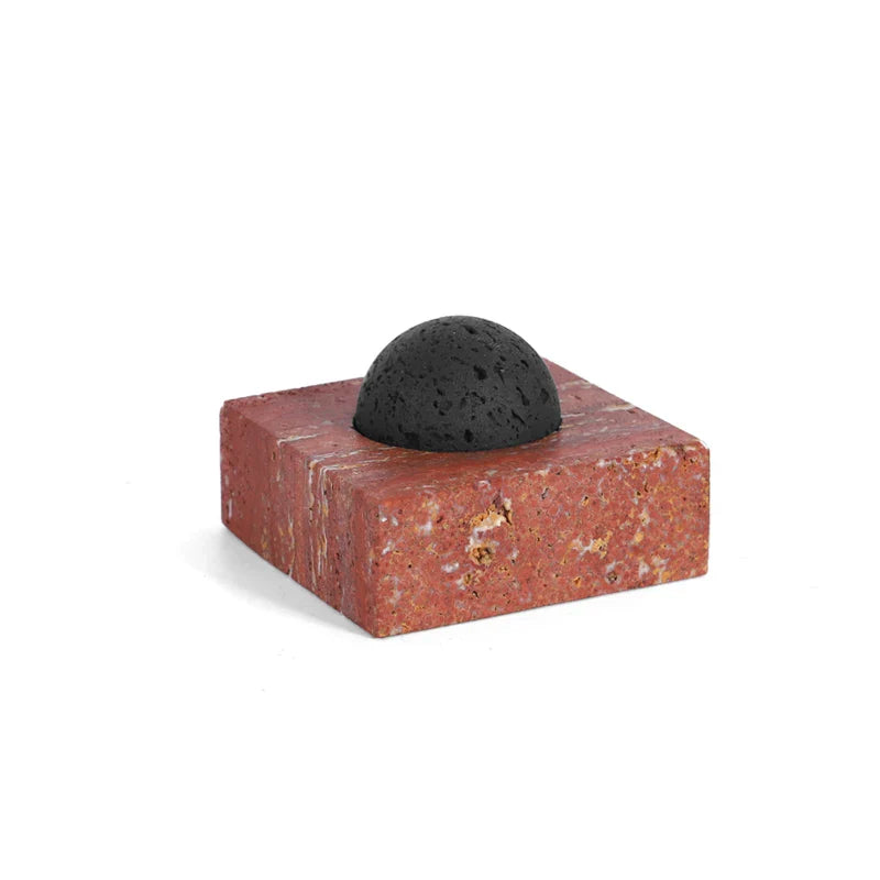 Afralia™ Lava Rock Stone Diffuser, Marble Base, Luxury Essential Oil Diffusers for Home Offices