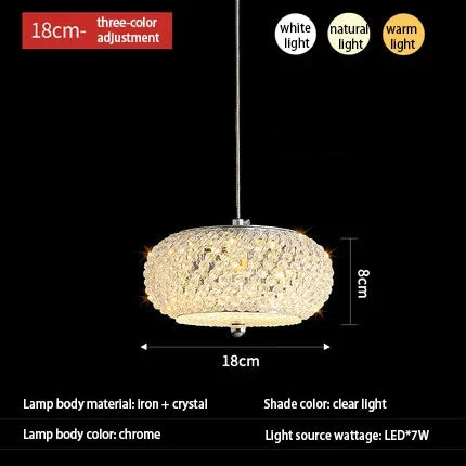 Afralia™ Crystal Chandelier Chrome Light LED Ceiling Lights for Modern Luxury Décor