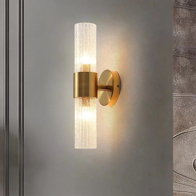 Afralia™ Crystal Wall Lamp for Bedroom, Hotel, Living Room: Luxury Lighting for Home