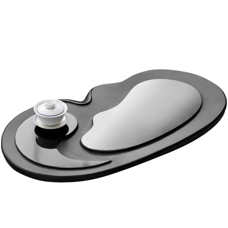 Afralia™ Ujin Stone Tea Tray: Modern Luxury for Kung Fu Tea Ceremony.