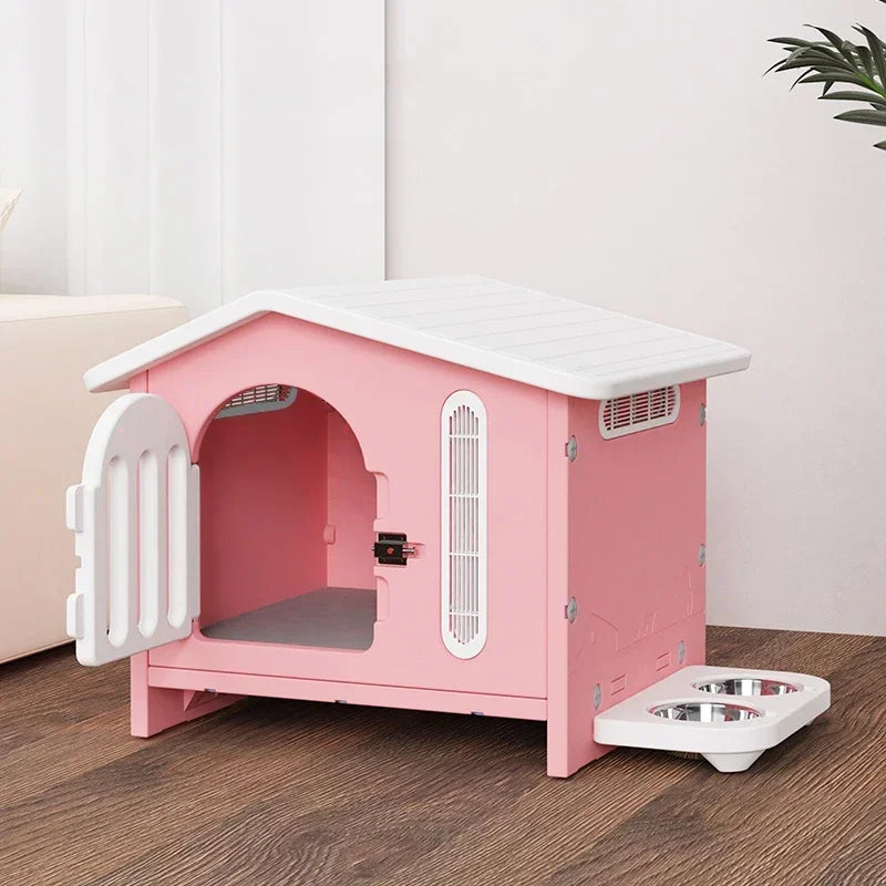 Afralia™ Breathable Four Seasons Dog House for Indoor Balcony, Patio, Living Room, or Garden