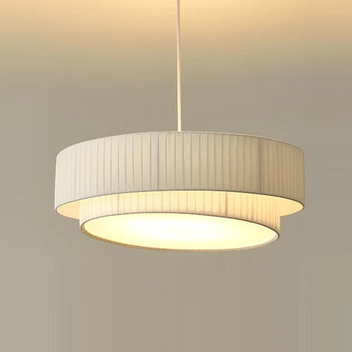 Afralia™ Fabric Pendant Light Designer Hanging Lighting Chandelier Fixture