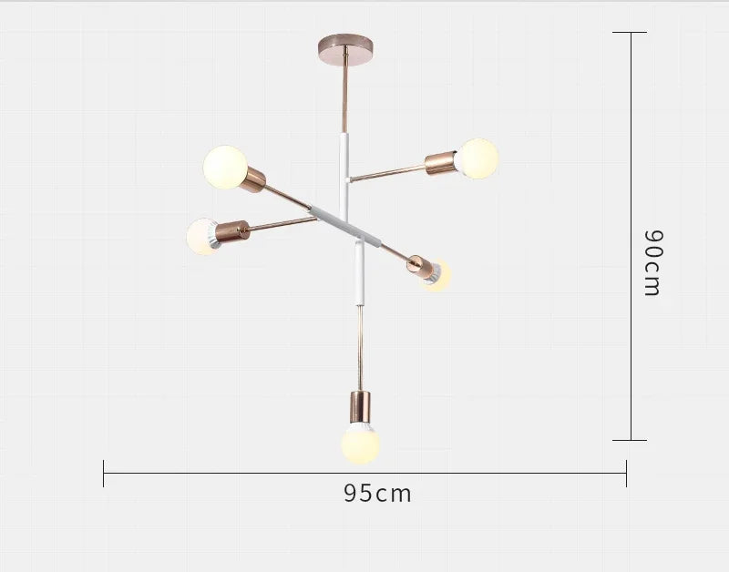 Afralia™ Modern Luxury Pendant Light Industrial Nordic Hanging Lamp