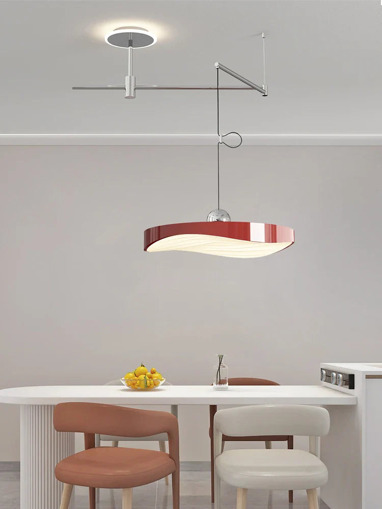 Afralia™ Modern Dining Table Pendant Lights, Movable Indoor Lighting for Home Decoration