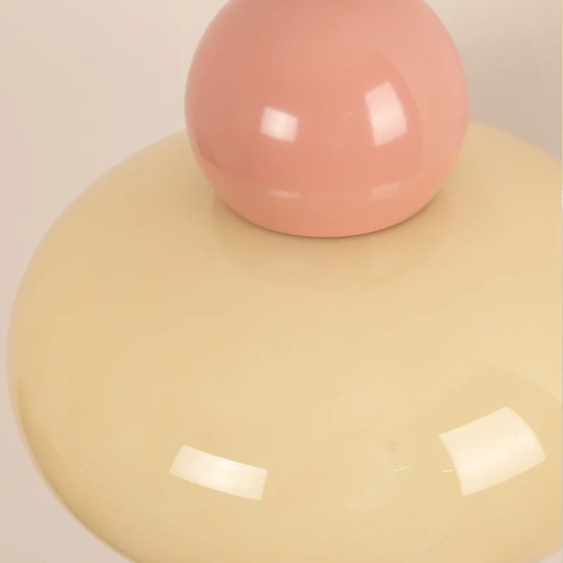 Afralia™ Iron Nordic LED Wall Light with Pull Chain Switch, Adjustable Glass Bedside Lamp