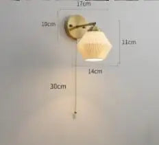 Afralia™ LED Wall Lamp with Knob Switch, 4W Home Lighting
