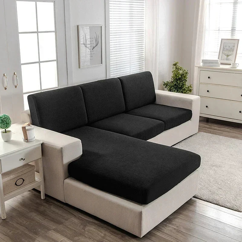 Afralia™ Waterproof L-shape Loveseat Slipcovers: Polar Fleece Sofa Covers