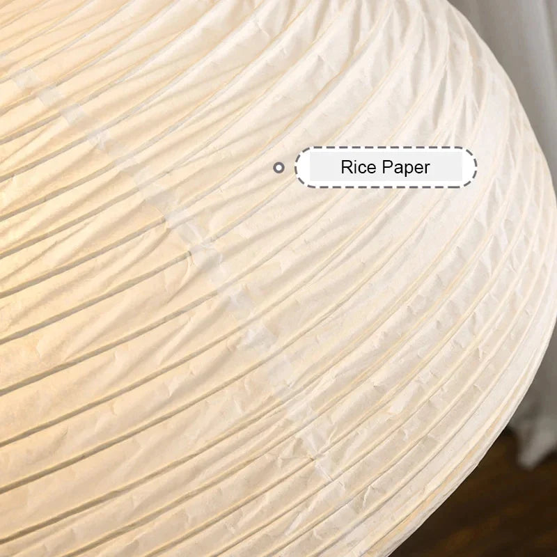 Afralia™ Rice Paper LED Pendant Lights - Modern Lantern Hanging Lamp for Dining Living Room