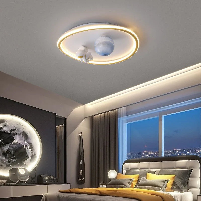 Afralia™ Modern LED Ceiling Lamp Chandelier for Child's Room