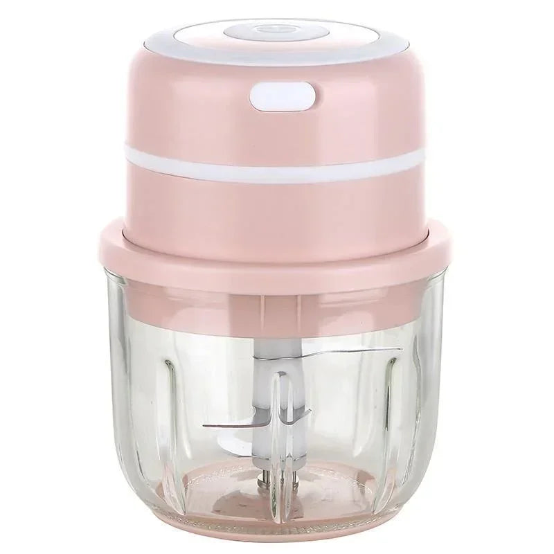 Afralia™ Electric Food Chopper Mini Garlic Masher Meat Grinder Vegetable Chopper