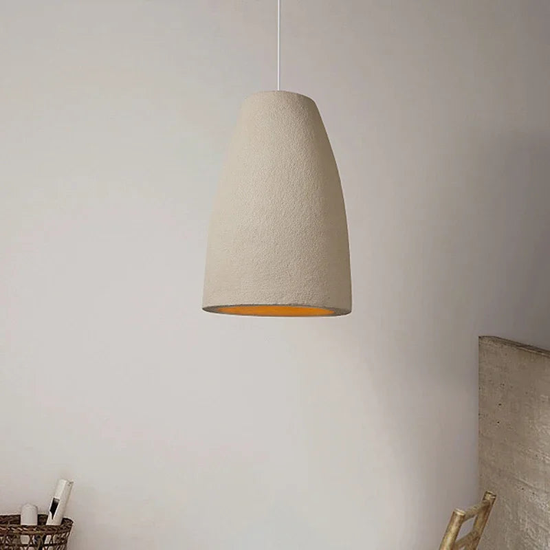 Afralia™ Wabi-Sabi Pendant Light: Nordic Design Hanging Lamp for Dining Room, Kitchen, or Bedside