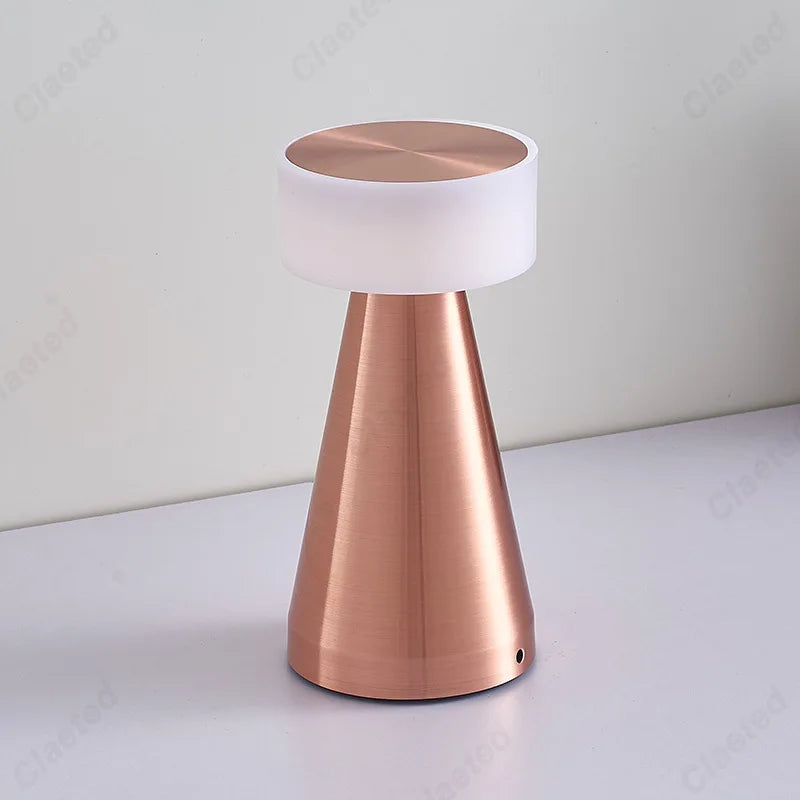 Afralia™ LED Bar Table Lamp: USB Rechargeable Touch Sensor Night Light