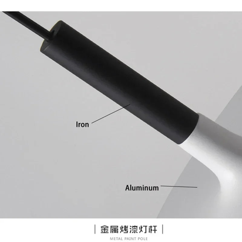 Afralia™ LED UFO Pendant Lights: Nordic Aluminium Round Lamps for Home Decor and Indoor Lighting