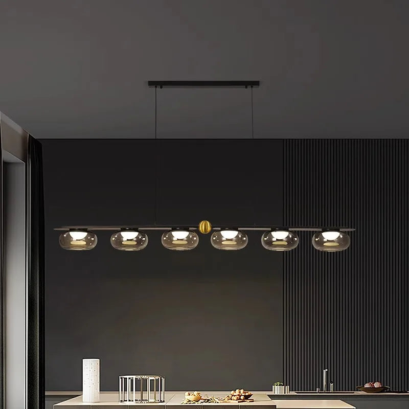 Afralia™ Modern LED Pendant Chandeliers for Living and Dining Room Lighting