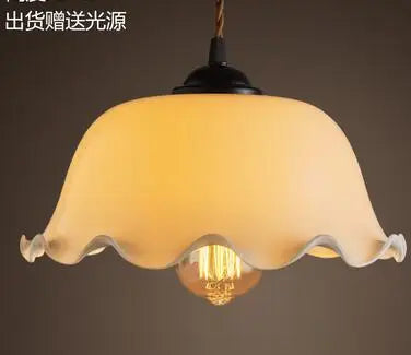 Afralia™ Blue Glass Pendant Lights for Bedroom Dinning Living Room