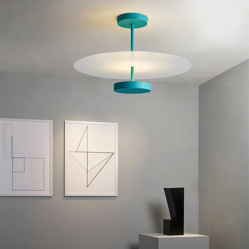 Nordic Minimalist Dimable Ceiling Light by Afralia™ - Creative Room Color Lamp