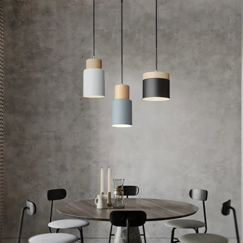 Afralia™ Nordic LED Pendant Light Simple Chandelier for Kitchen Bar Hotel Home décor