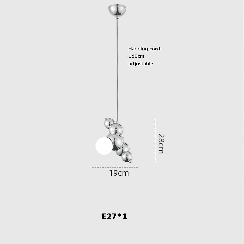 Afralia™ Designer Molecule Chandelier: LED Dimmable Chrome Gold Lighting 2025 Trend