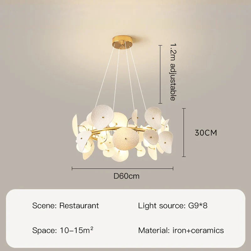 Afralia™ Luxury Design Chandelier: Modern Wabi-Sabi Pendant Lights for Tea Room, Bar, Office
