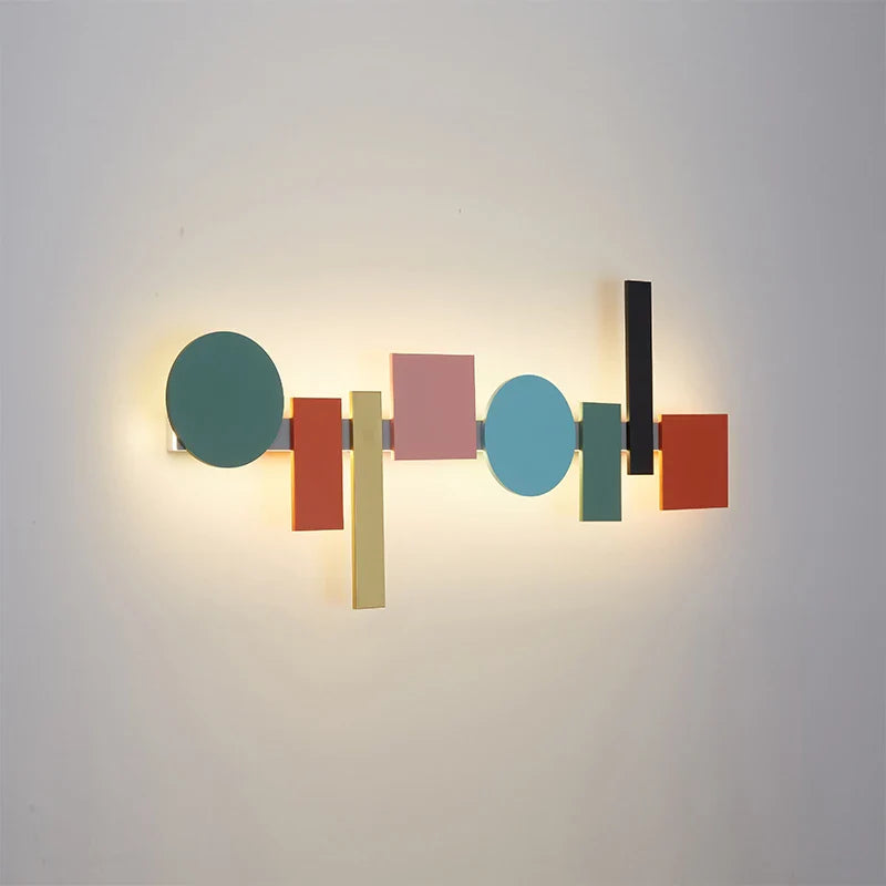 Afralia™ Totem LED Wall Lamp: Modern Colorful Light for Living Room, Parlor, Kids Room