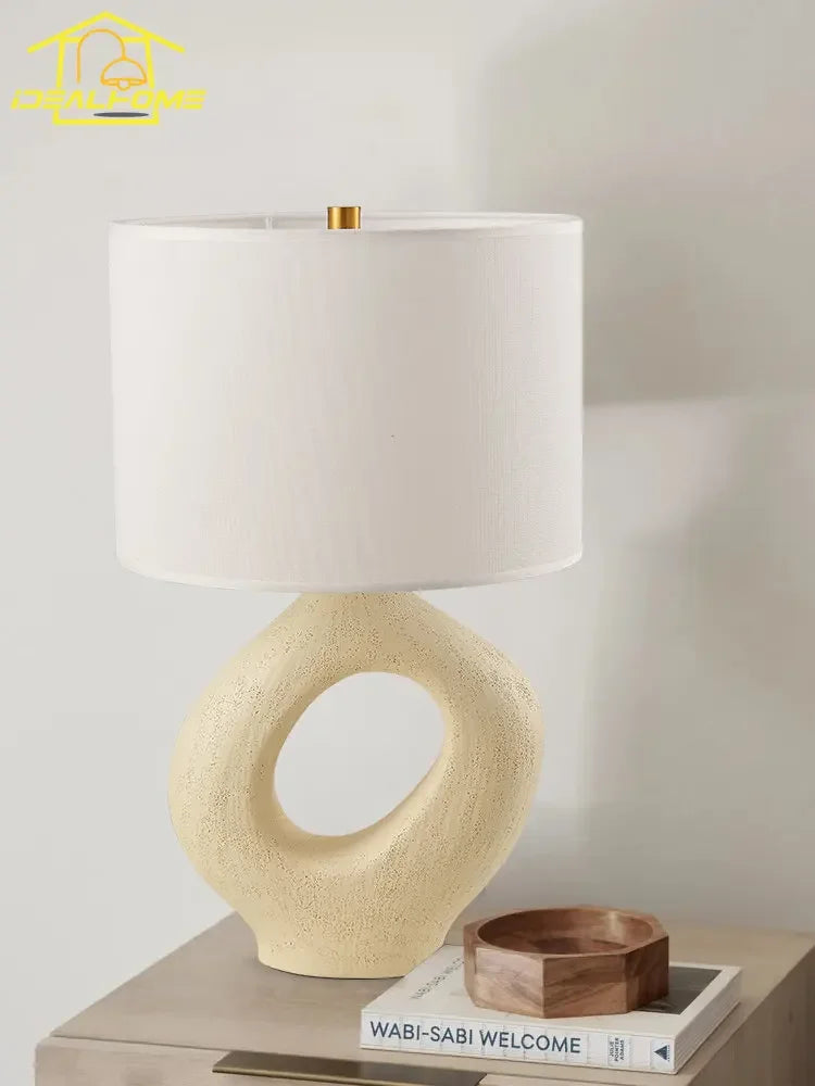 Afralia™ Modern Resin LED Table Lamp for Living Room, Bedroom, Coffee Tables