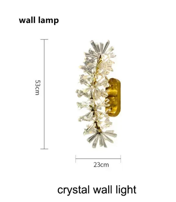 Afralia™ Luxury Crystal Chandelier: Modern LED Round Ceiling Lamp