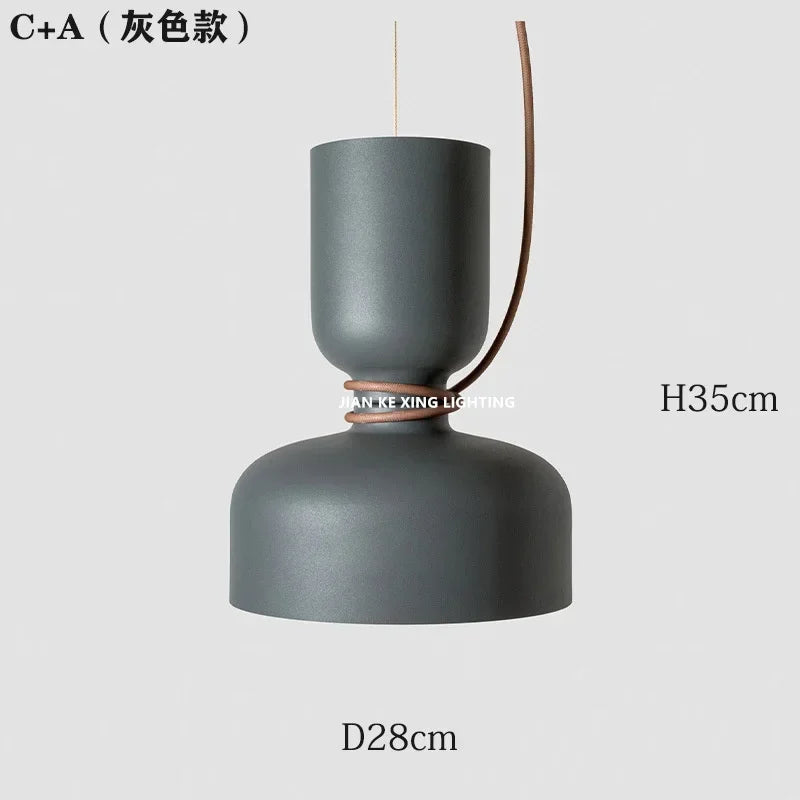Afralia™ Forged Iron Chandelier Pendant Light E27 Indoor Decorative Lighting