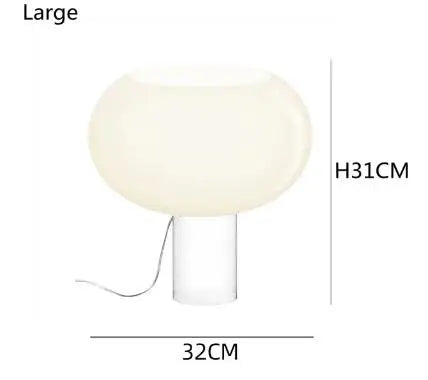 Afralia™ Buds Table Lamp | Vintage Glass Table Light for Bedroom Living Room