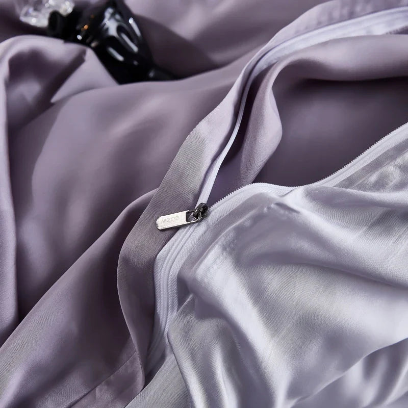 Afralia™ Silkly Bedding Sets: Svetanya 100s Lyocell, Summer Bed Linens, Ru Europe Sizes