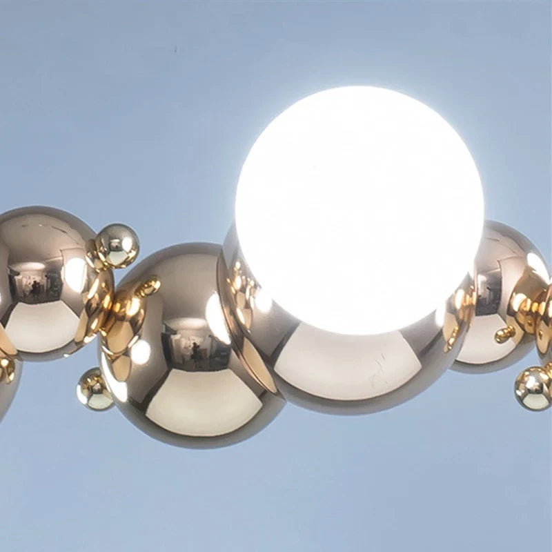 Afralia™ LED Caterpillar Chandelier: Stylish Long Pendant Lamp for Living Room, Restaurant, Hotel