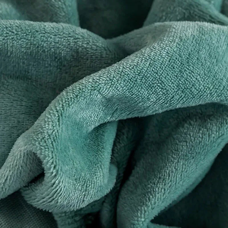 Afralia™ Plush Flannel Embroidered Fitted Sheet for Cozy Winter Warmth