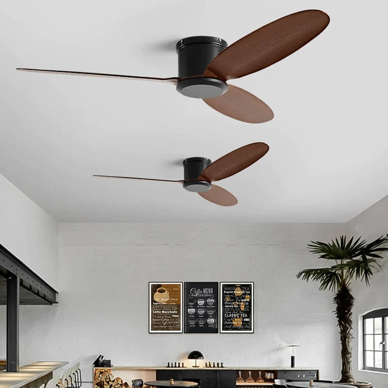 Afralia™ Black Modern DC Ceiling Fan Remote Control for Office Living Room