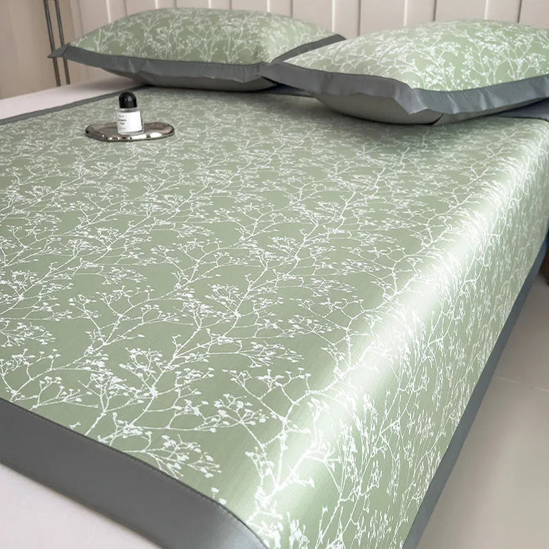 Afralia™ Cooling Silky Bed Mat Set - Comfortable Baby-Safe Mattress