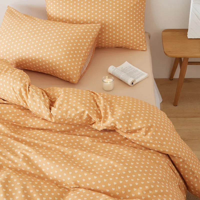 Afralia™ Soft Cotton Single Duvet Cover - Cozy Nordic Comforter, All Seasons