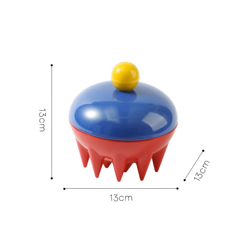 Afralia™ Octopus Ceramic Fruit Bowl & Storage Jar with Lids