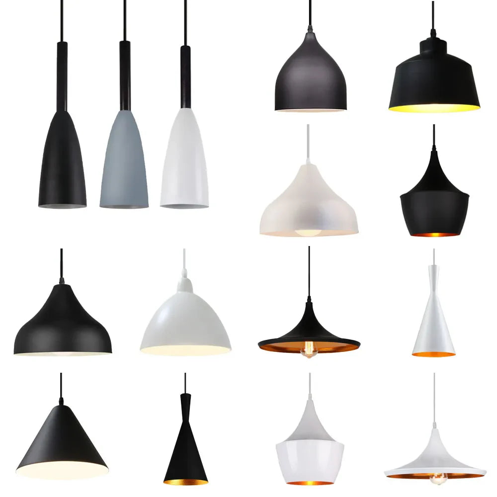 Afralia™ Colorful Nordic Pendant Light for Living Room Kitchen Restaurant Lighting