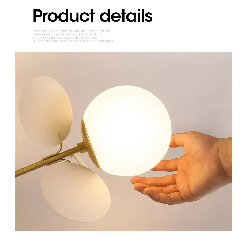 Afralia™ Modern Colorful LED Chandelier for Living Dining Bedroom Villa Pendant Lighting