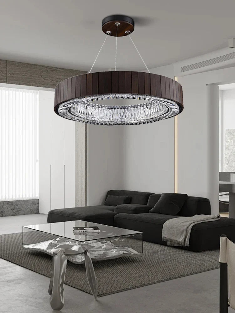 Afralia™ Gray Glass Large Ceiling Pendant Light for Vintage High-ceiling Stairwell Lobby