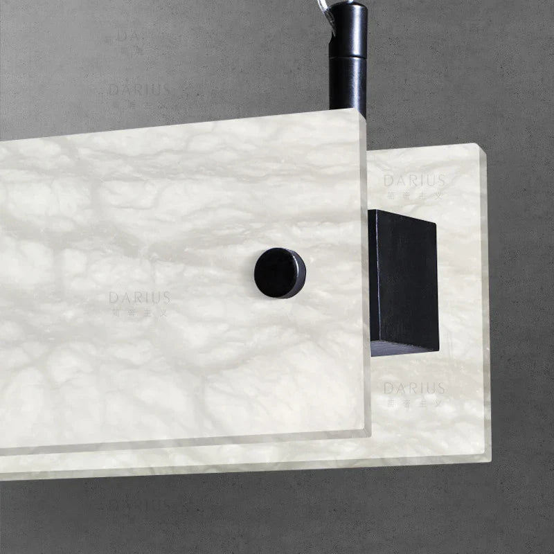 Afralia™ Marble Pendant Light - Luxurious Hanging Light for Dining, Kitchen, and Restaurant