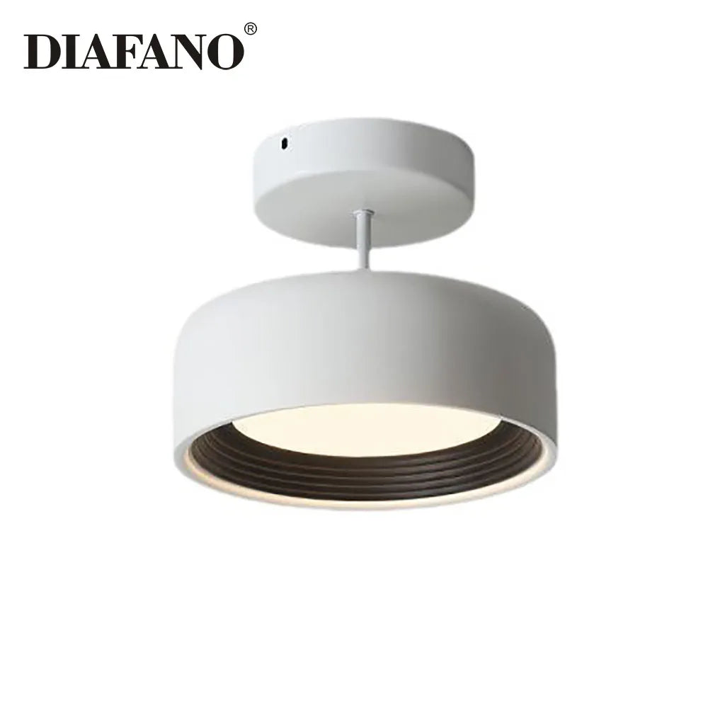 Afralia™ Modern White LED Ceiling Chandeliers for Luxurious Living Room and Bedroom Lighting