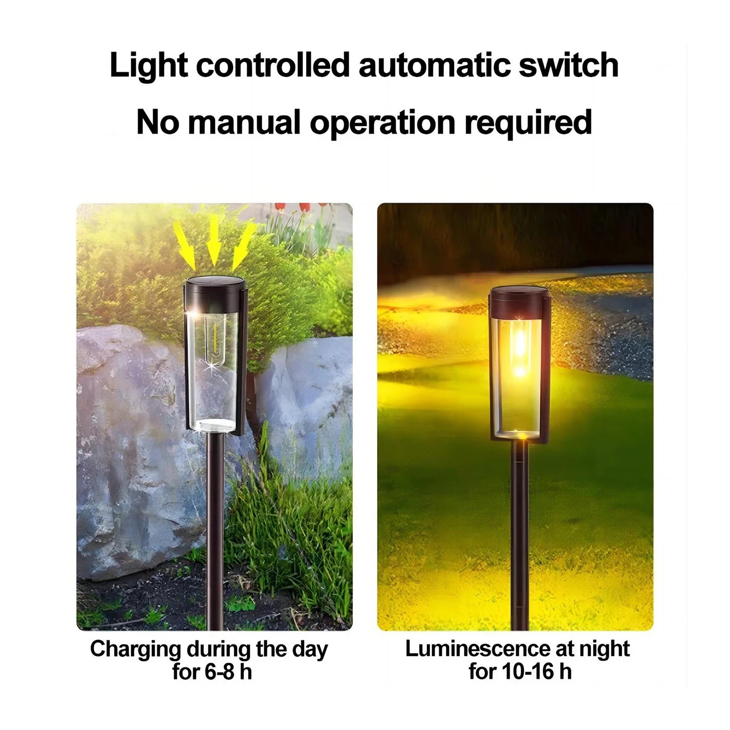 Afralia™ Solar Pathway Lights: Tungsten Filament Bulb Outdoor Lighting for Yard, Lawn, Driveway