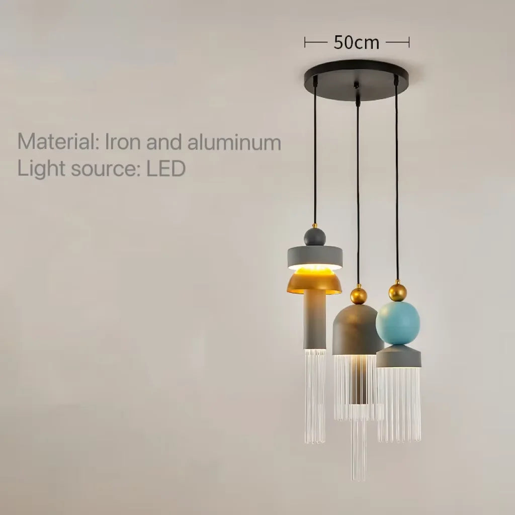 Afralia™ Nappe Pendant Light: Modern Macaron Lamp for Home, Restaurant, and Bar