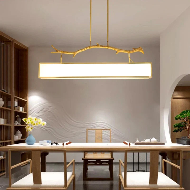 Afralia™ Modern Dining Room Pendant Light Indoor LED Chandelier Living Room Ceiling Lamp